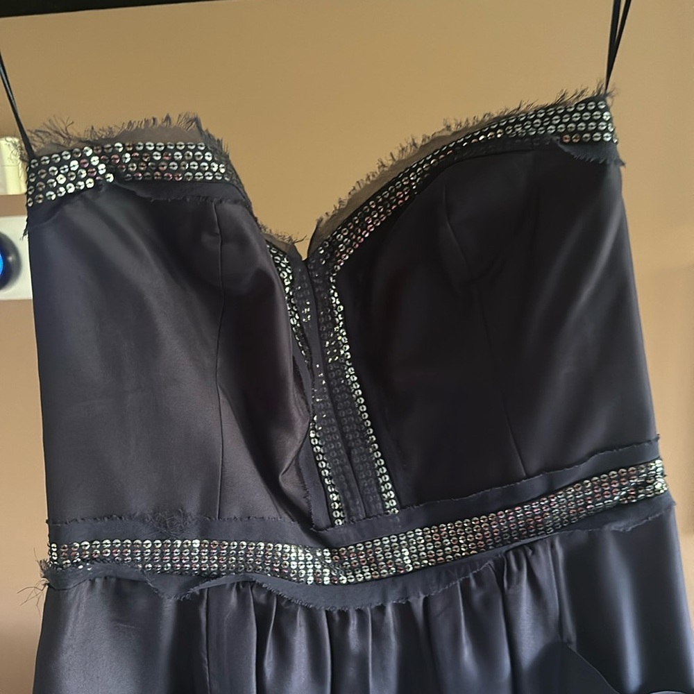 Rebecca Taylor nave blue mini dress